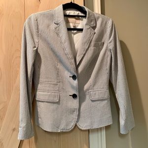 Like New Banana Republic Seer Sucker Jacket Sz6
